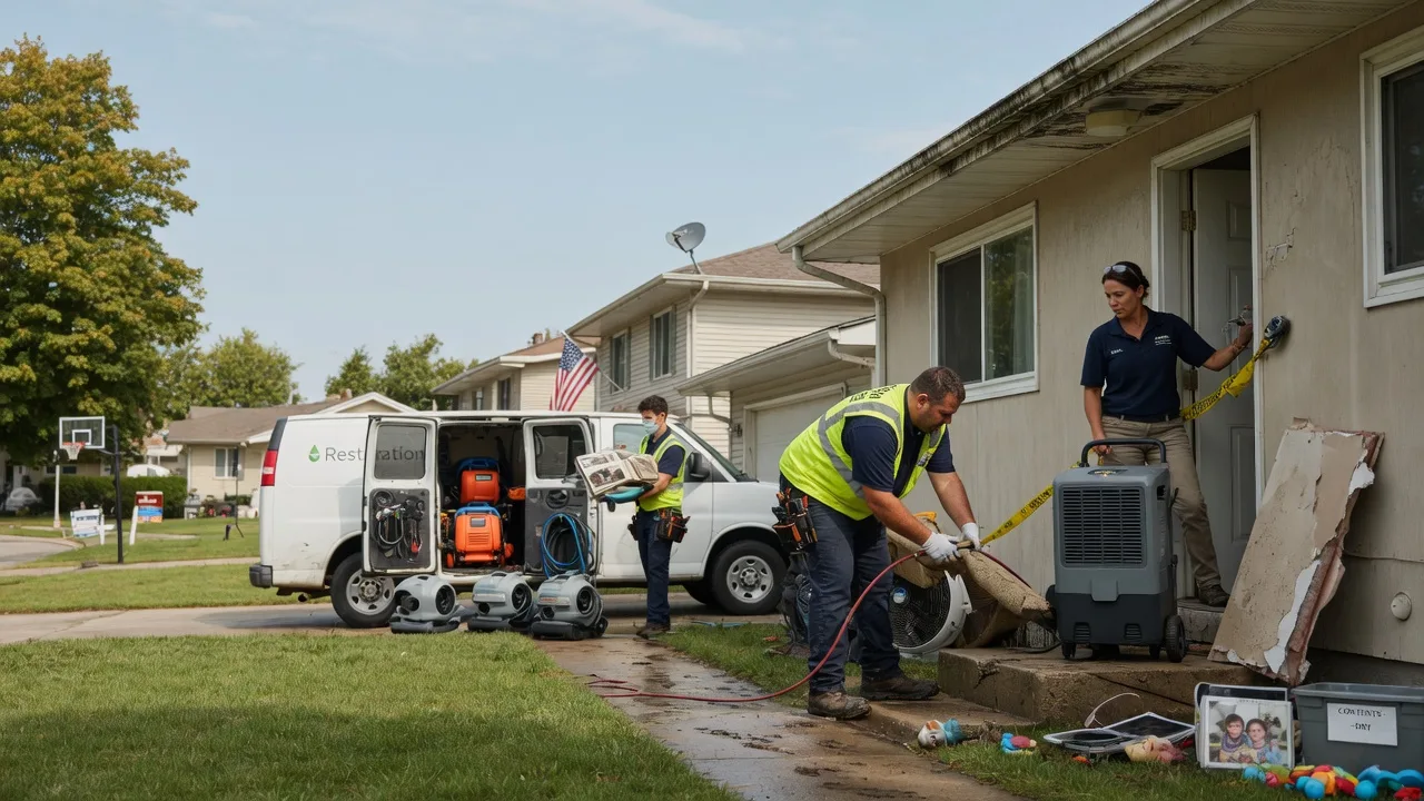 Water Damage Restoration in La Vista, NE near me